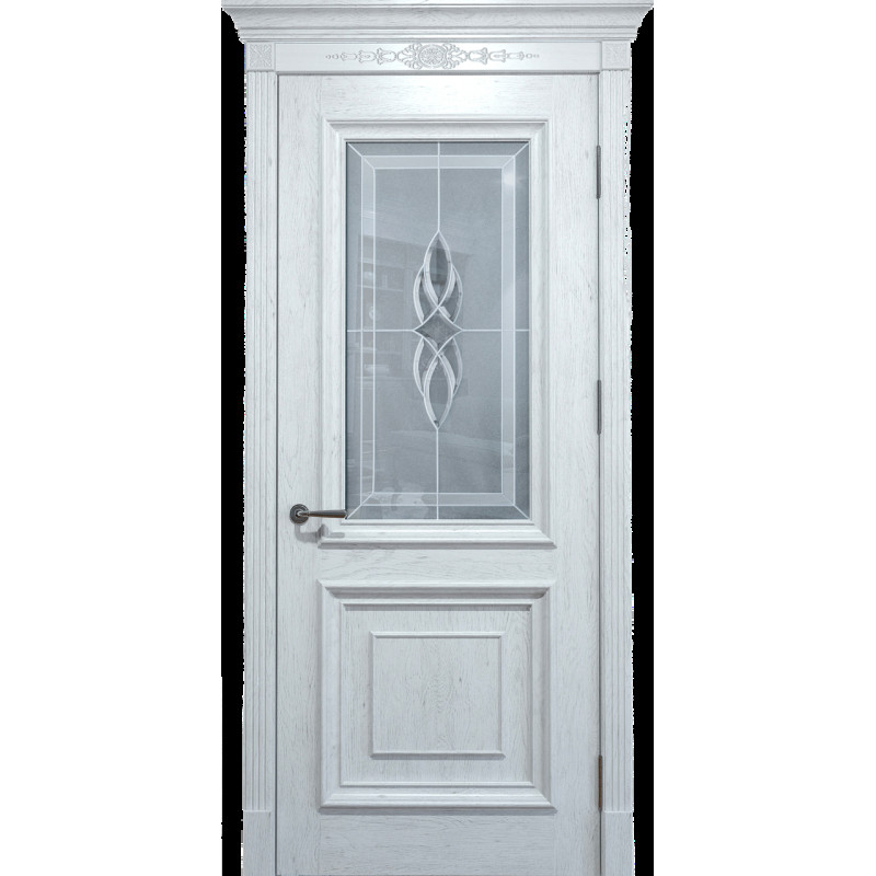 Дверцята Status Platinum Grand Elegance GE-012.V05 Полотно+коробка + 2 к-кта найличників + добір 100 мм + карниз