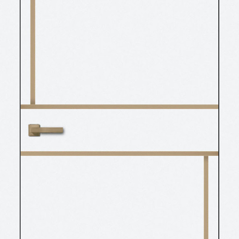 Двери ALUMINIUM LOFT PLATO щитовые ALP-07