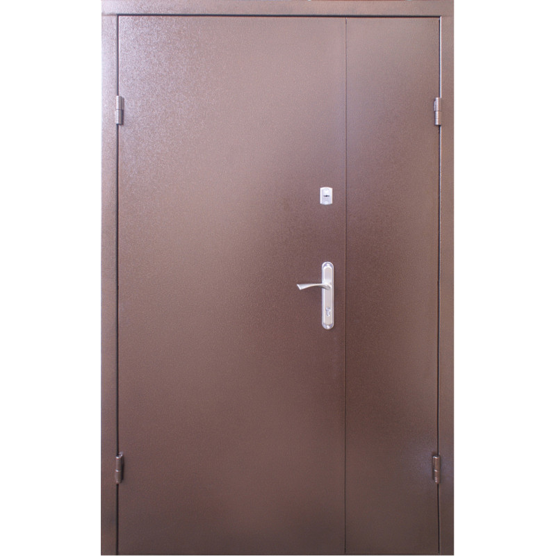 Двері металеві технічні, Qdoors, колір Мідь антична