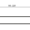 Добірна планка 300 (12*300*2070), комплект — 2,5 смуги
