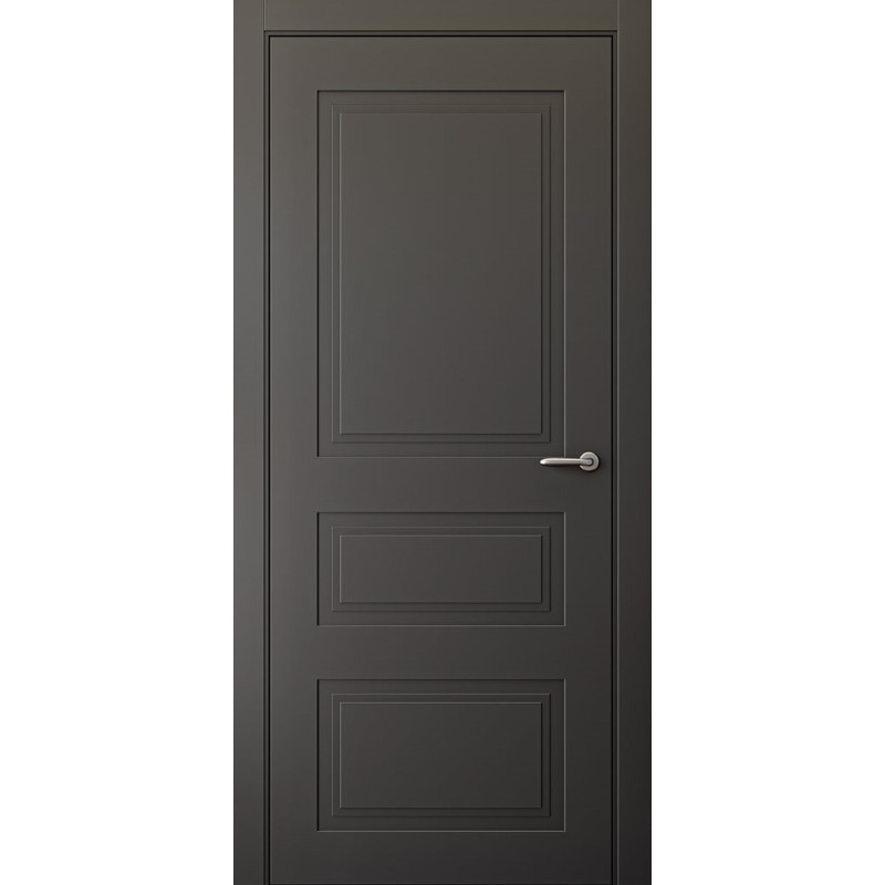 Двері фарбовані, Полотно, серія Minimal (London) RAL 9004