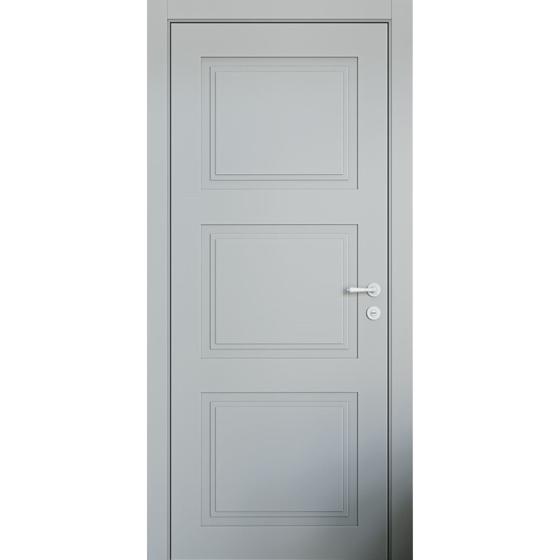 Двері фарбовані, Полотно, серія Minimal (Roma) RAL 7035