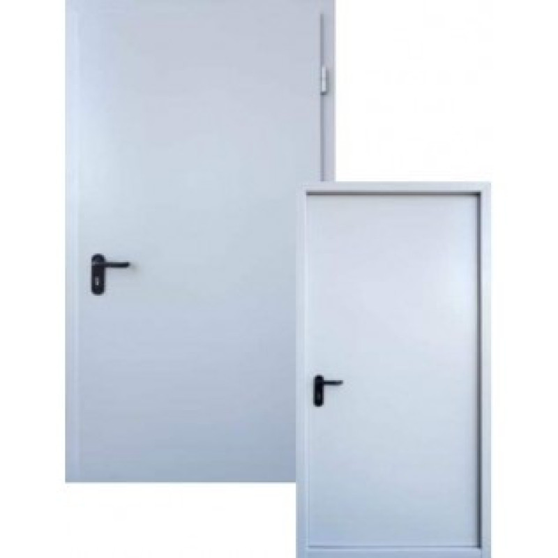 Двері металеві, Qdoors. Технічні EI 60 шагрень RAL 7035, 960
