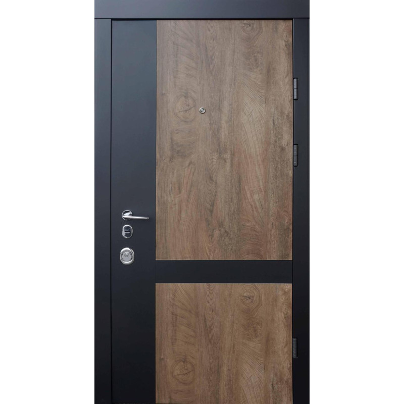 Двері квартирні, QDoors, модель Франк-М, комплектація Авангард,замок MOTTURA 850