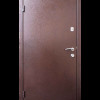 Двері вуличні Qdoors серія Метал/МДФ комплектація ВІП М, колір Вишня морена