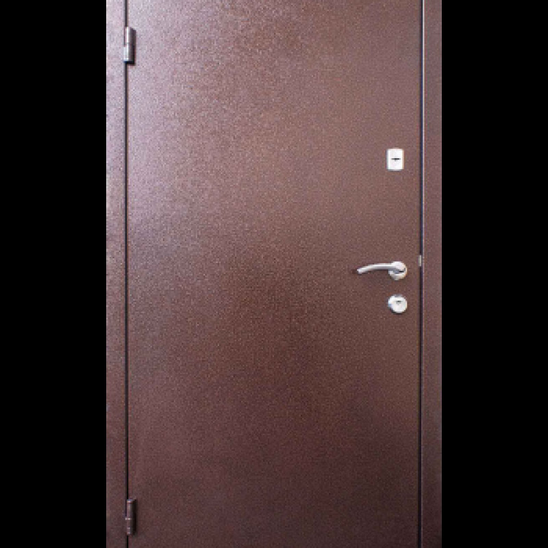 Двері вуличні Qdoors серія Метал/МДФ комплектація ВІП М, колір Вишня морена