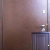 Двері вуличні Qdoors серія Метал/МДФ комплектація ВІП М, колір Вишня морена