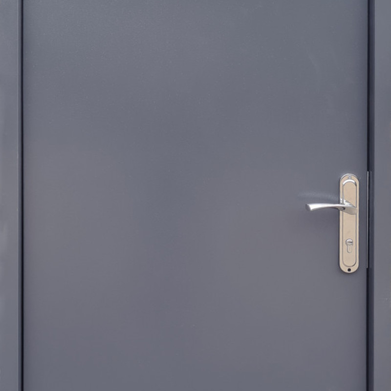 Двері металеві, Qdoors. Технічні. Колір Антрацит RAL 7024, 960