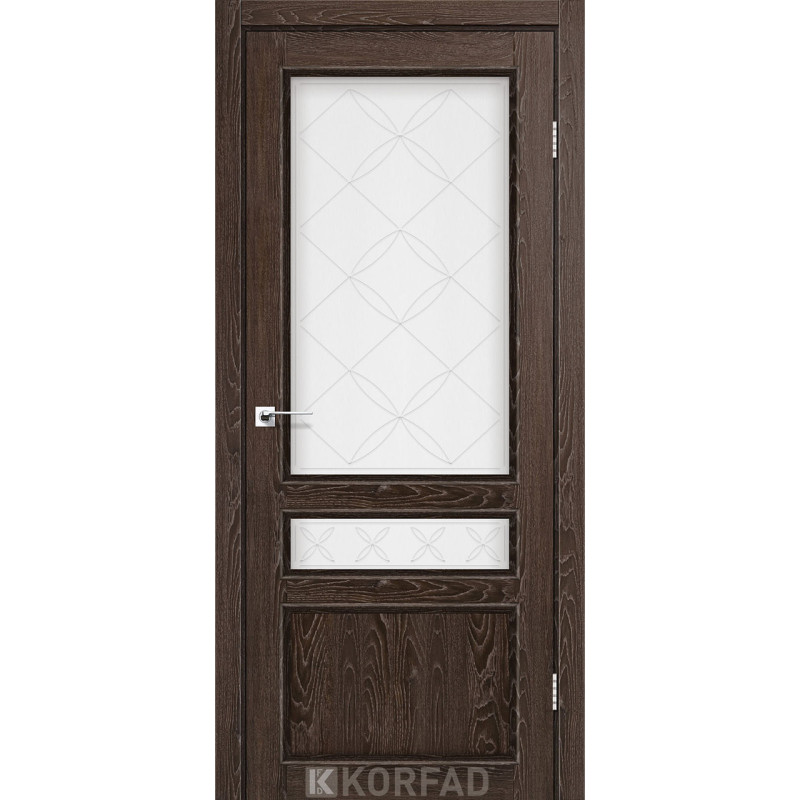 Двері CLASSICO CL-05 (зі штапиком) Дуб марсала
