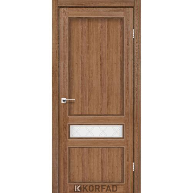 Двері CLASSICO CL-07 (зі штапиком) Дуб браш
