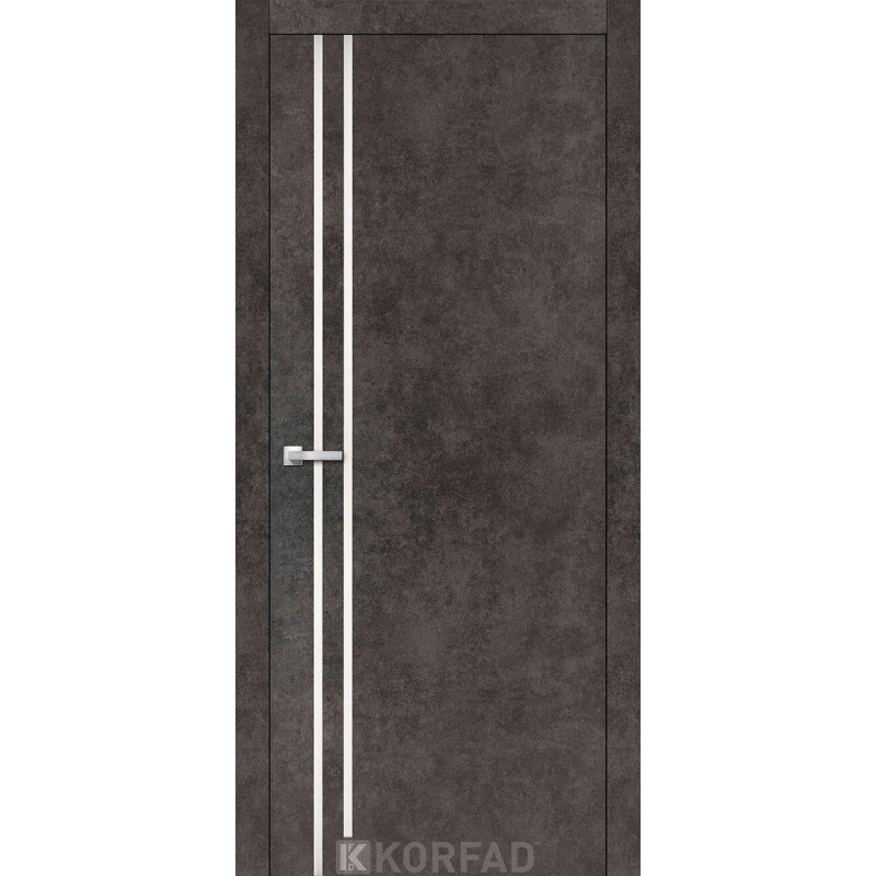 Двері ALUMINIUM LOFT PLATO щитові ALP-01, Лофт- бетон