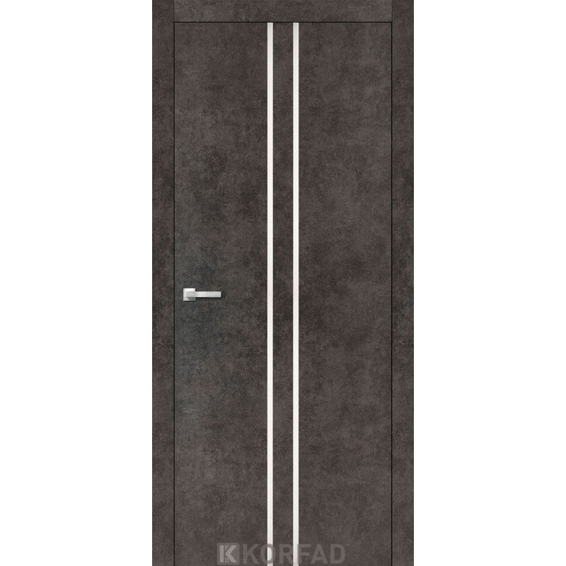 Двері ALUMINIUM LOFT PLATO щитові ALP-02, Лофт бетон