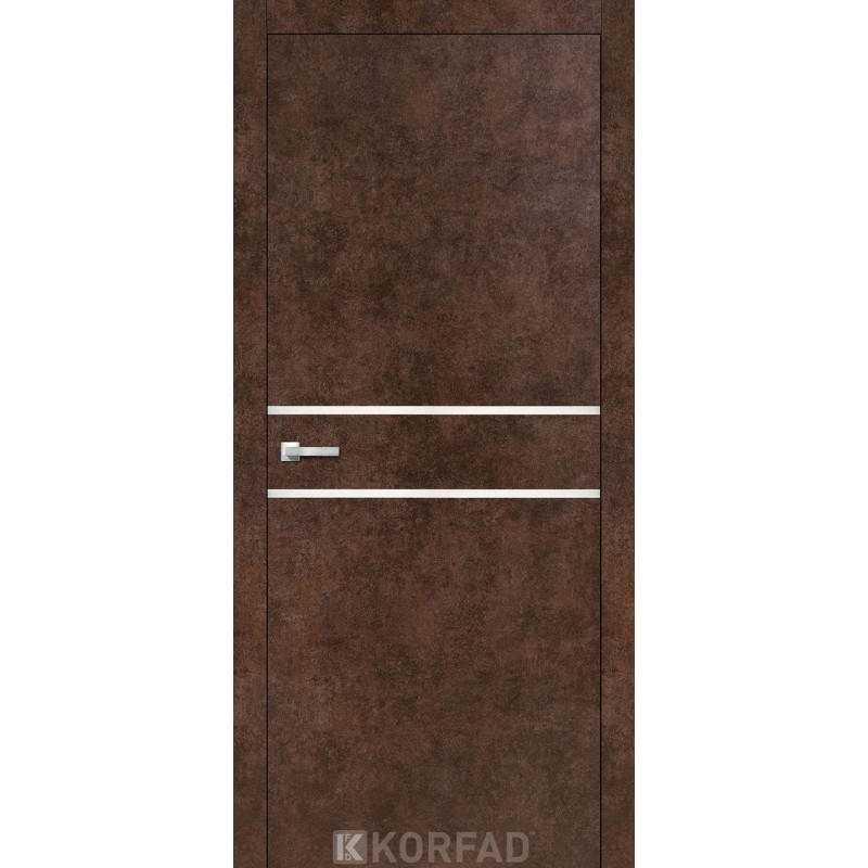 Двері ALUMINIUM LOFT PLATO щитові ALP-03 Арт бетон