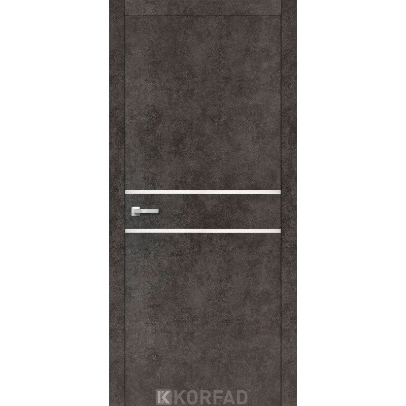 Двері ALUMINIUM LOFT PLATO щитові ALP-03 Лофт бетон