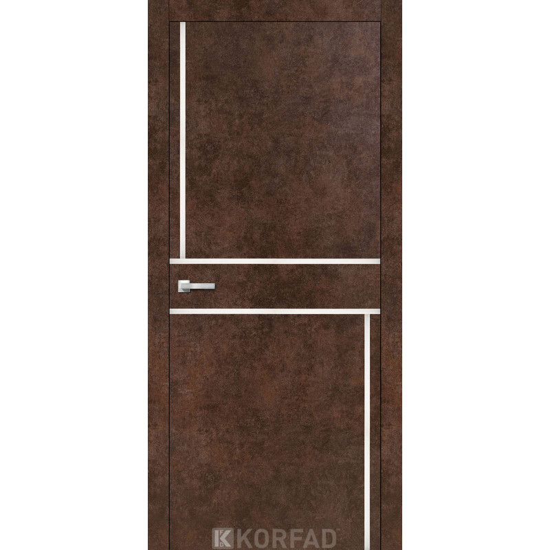 Двері ALUMINIUM LOFT PLATO щитові ALP-07 Арт бетон