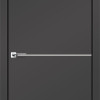 Двері DECO LOFT PLATO щитові DLP-01 антрацит Super PET