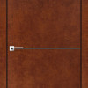 Двері DECO LOFT PLATO щитові DLP-01 Сталь кортен