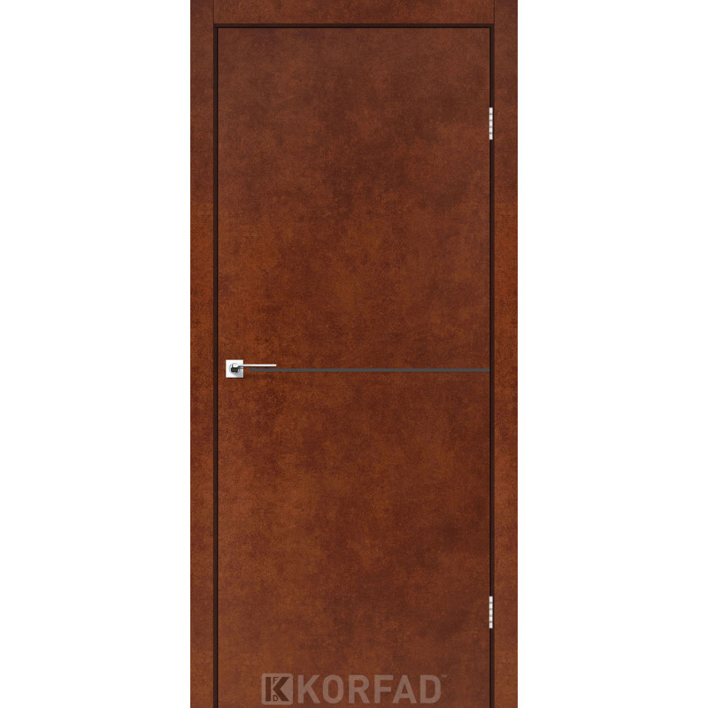 Двері DECO LOFT PLATO щитові DLP-01 Сталь кортен