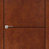 Двері DECO LOFT PLATO щитові DLP-01 Сталь кортен