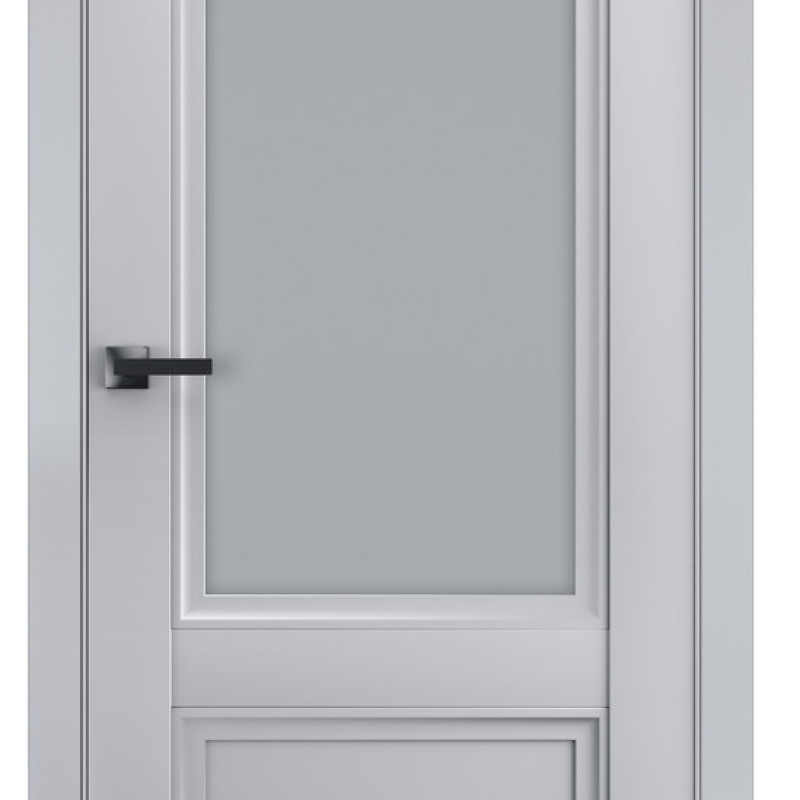 Двері колекції NEOCLASSICO модель 402 ПЗ Сірий (Nano Flex)