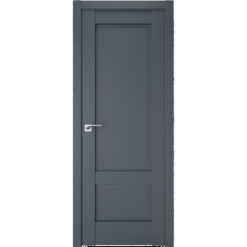 Дверцята колекції NEOCLASSICO модель 606 ПГ Антрацит (Nano Flex)
