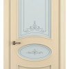 Двері CARO 55 ПО-03 полотно, шппон, Ясен Crema