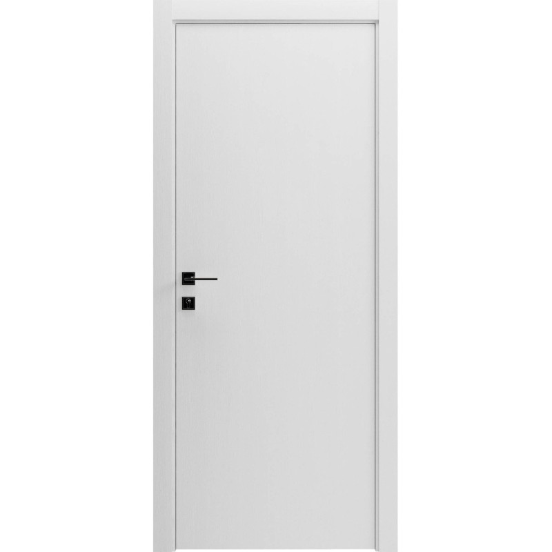 Двері колекції Modern модель Flat ПГ, Каштан білий