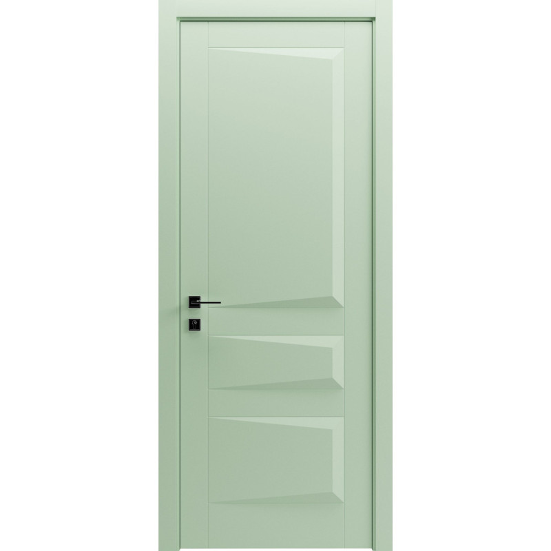 Двері фарбовані колекції LOFT модель OLIMPIA -3 ПГ RAL 6019