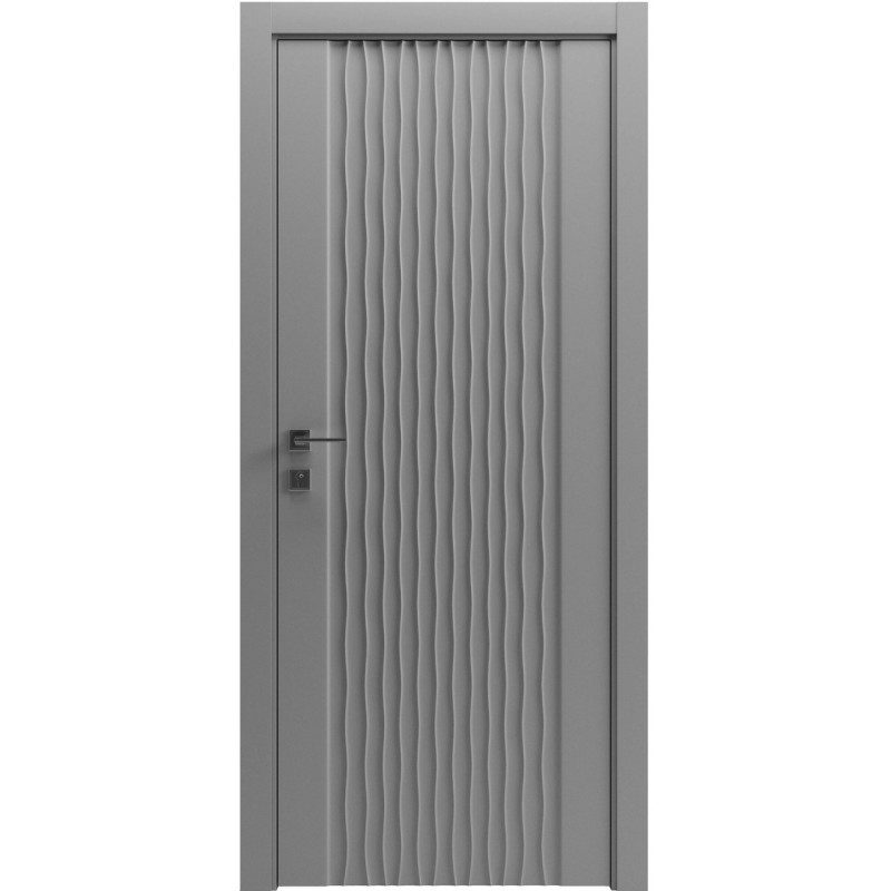 Двері фарбовані колекції LOFT модель AURA ПГ RAL 7037