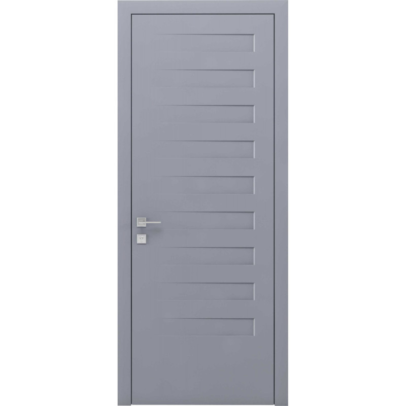 Двері фарбовані колекції LOFT модель COSMO ПГ RAL 7037