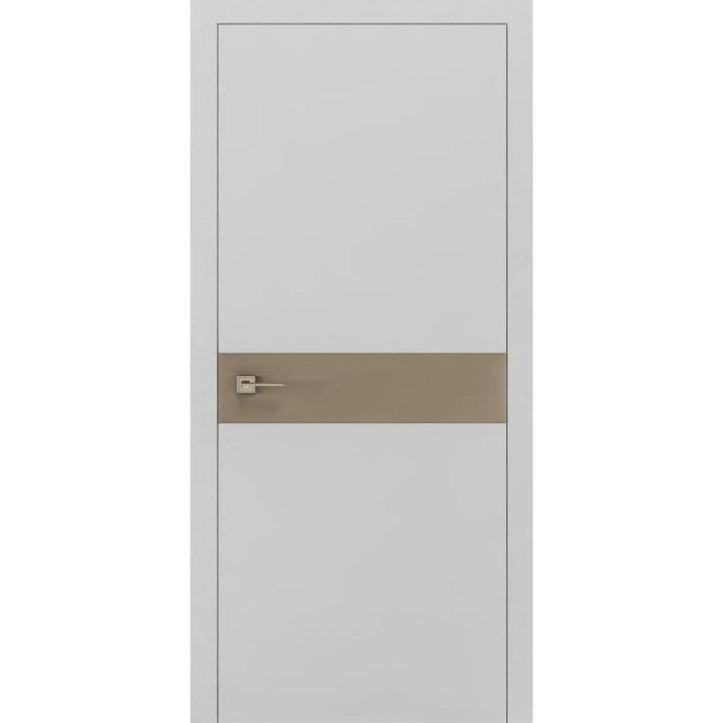 Двері фарбовані колекції LOFT модель BERTA-G ПГ RAL 7047