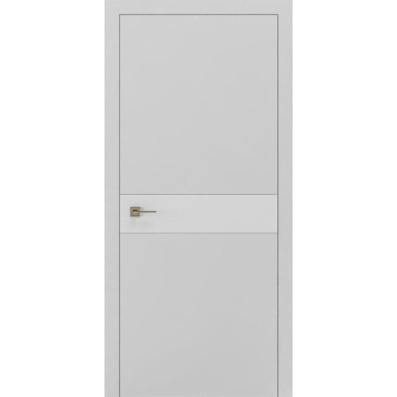 Двері фарбовані колекції LOFT модель BERTA-G ПГ  RAL 7047