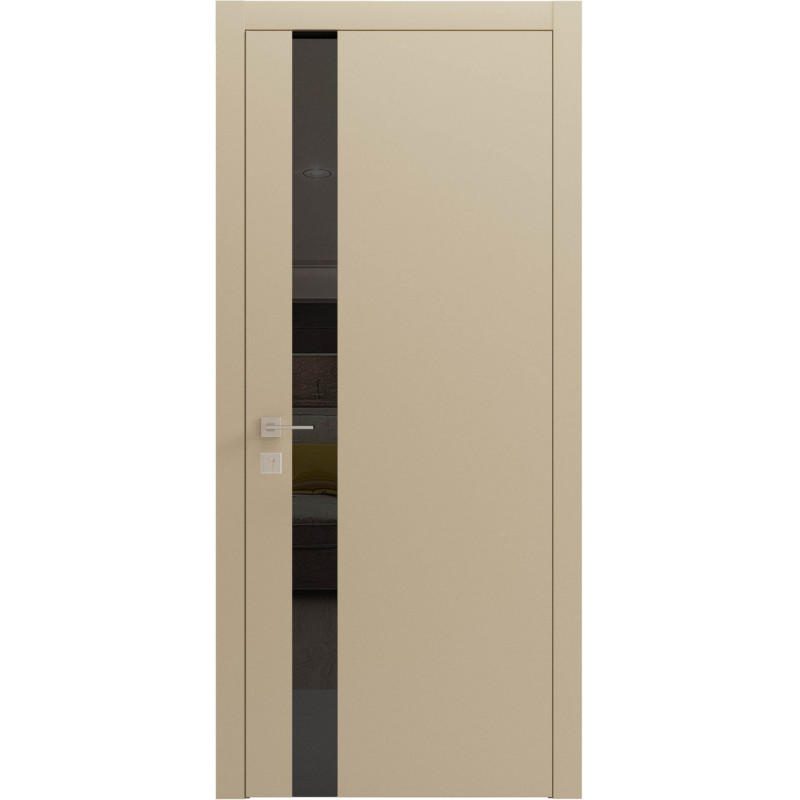 Двері фарбовані колекції LOFT модель BERTA-V ПГ RAL 1019