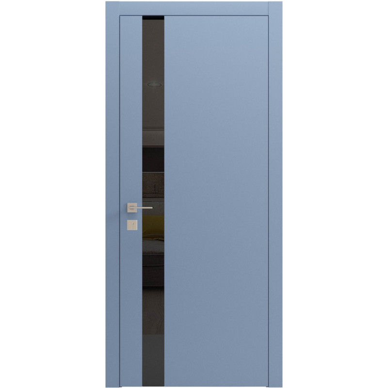 Двері фарбовані колекції LOFT модель BERTA-V ПГ RAL 5014
