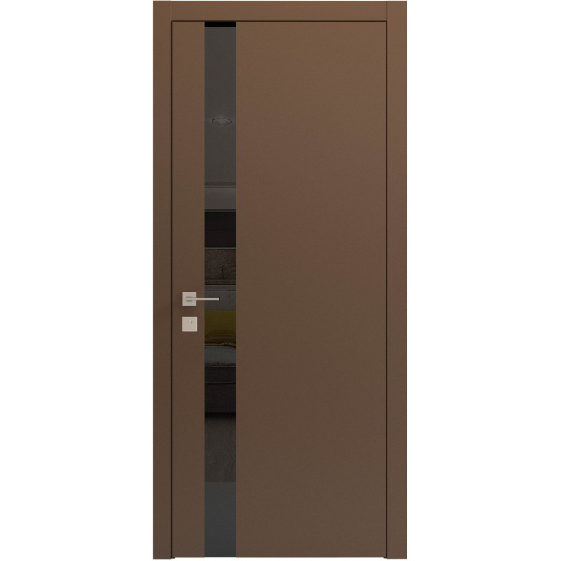 Двері фарбовані колекції LOFT модель BERTA-V ПГ RAL 8014
