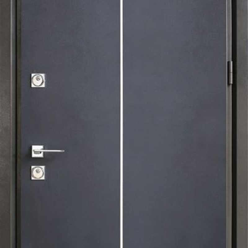 Двері вуличні, STRAJ Proof, модель PARTY B, комплектація Proof Standard Mottura 870