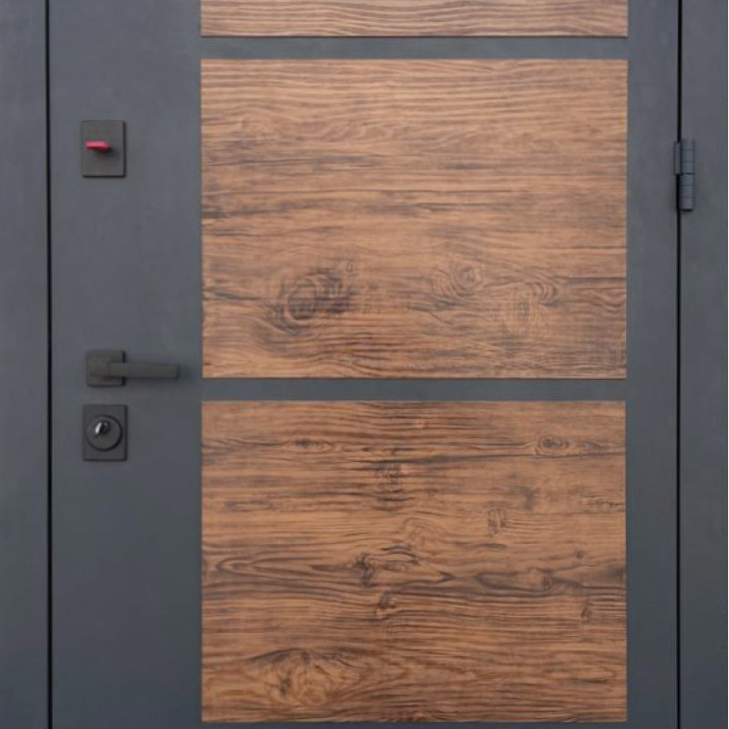 Двері вуличні Qdoors серія СТРІТ з ТЕРМОРОЗРИВОМ модель БОНД