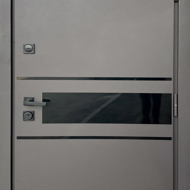 Двері вуличні Qdoors серія СТРОНГ з ТЕРМОРОЗРИВОМ модель ОСКАР