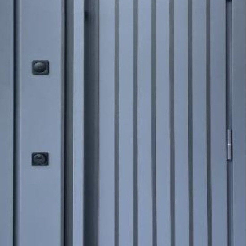 Двері вуличні Qdoors серія СТРОНГ з ТЕРМОРОЗРИВОМ модель АИРОН