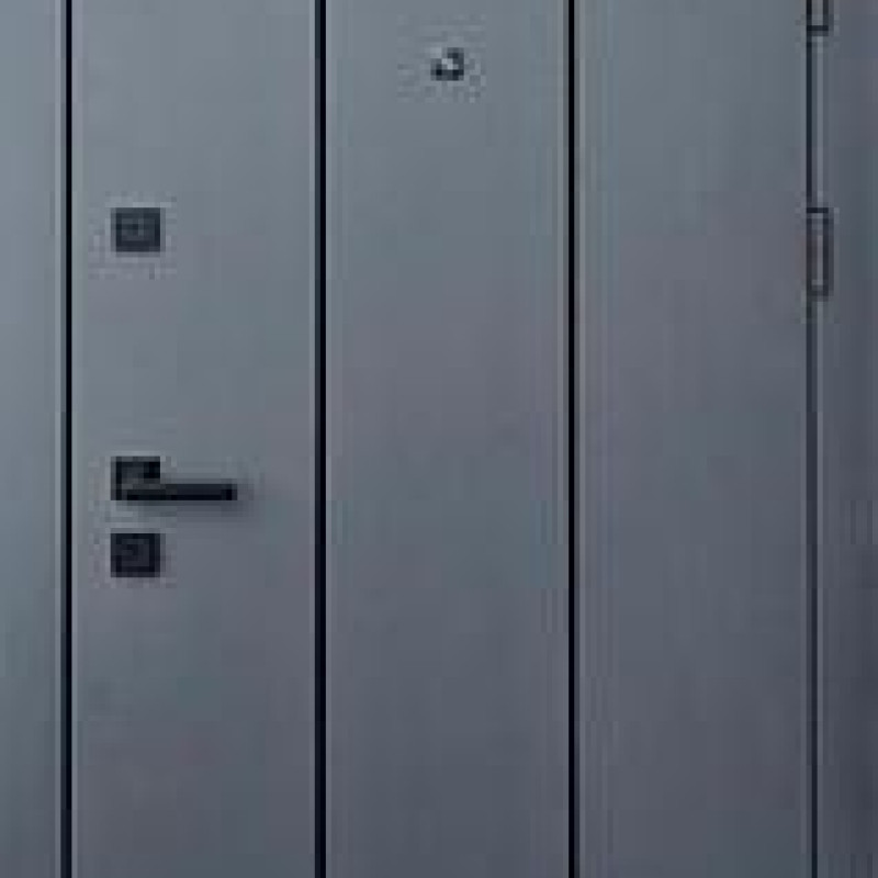 Двері квартирні, QDoors, модель Вертикаль-АК, комплектація Преміум замки KALE