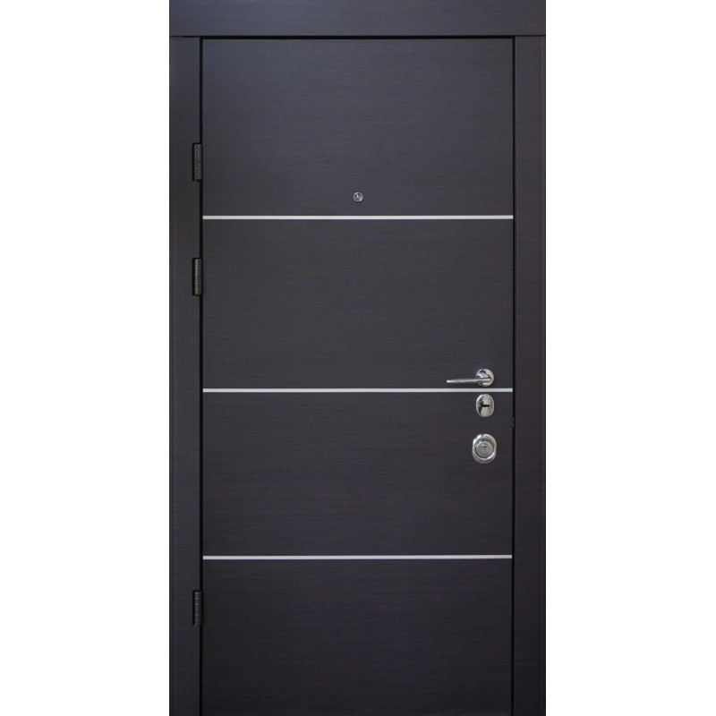 Двері квартирні, QDoors, модель Горизонт AL, комплектація Авангард,замок MOTTURA 850