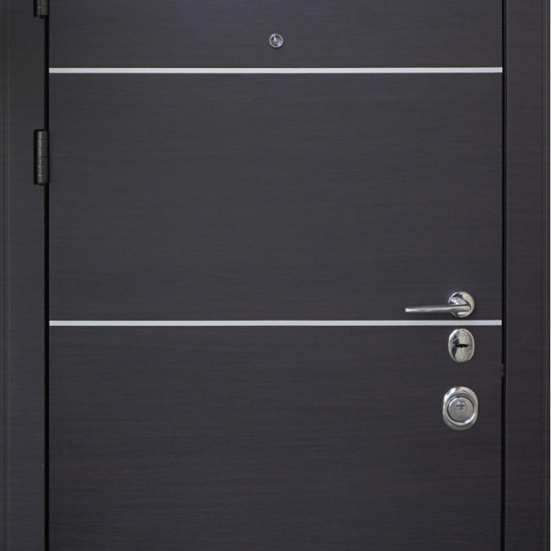 Двері квартирні, QDoors, модель Горизонт AL, комплектація Авангард,замок MOTTURA 850