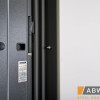 Двері вхідні, квартирні ABWEHR. Модель 493/497 MODERNA. Колір Асфальт/білий супермат. 960
