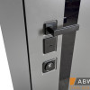 Двері вхідні, квартировані ABWEHR. Модель 515/0 STELLA Колір Кварцит / Сосна прованс 960