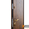 Двері вхідні, квартирні ABWEHR. Модель  LIGHT (A0)  Цвет Дуб антік