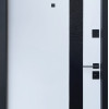 Двері квартирні, STRAJ, модель SLIM S Glass-A,комплектація Standard LUX, коробка 130 мм, Securreme